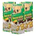 Kit 3 Biscoito Koala Com Recheio Chocolate Lotte 37g