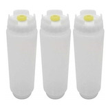 Kit 3 Bisnaga Fifo Original Molhos 473ml Lanches Lanchonete