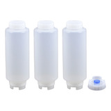 Kit 3 Bisnagas Fifo 710ml 24oz Original Bico Azul