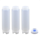 Kit 3 Bisnagas Fifo Valvula Azul Original 473ml 16oz