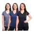 Kit 3 Blusa Academia Feminina Dry Fit Blusinha Fitness Uv 