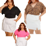 Kit 3 Blusa Bata