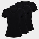Kit 3 Blusa Camiseta