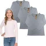 Kit 3 Blusa Cotton