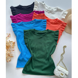 Kit 3 Blusa Feminina