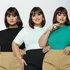 Kit 3 Blusa Feminina Camiseta Canelado Premium Plus Size
