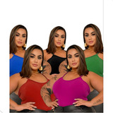 Kit 3 Blusa Feminina