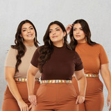 Kit 3 Blusa Feminina
