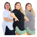 Kit 3 Blusa Feminina