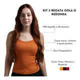 Kit 3 Blusa Feminina