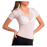 Kit 3 Blusa Segunda Pele Feminina Transparente Loba Lupo