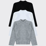 Kit 3 Blusas Cacharrel