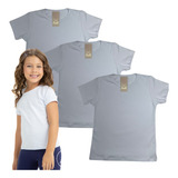 Kit 3 Blusas Cotton