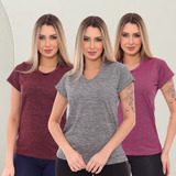 Kit 3 Blusas Dry