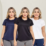 Kit 3 Blusas Dry
