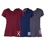 KIT 3 BLUSAS DRY FIT TAPA BUMBUM TECIDO POLIAMIDA RETÉM SUOR GG Branco Preto Rubro 