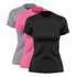 Kit 3 Blusas Feminina Dry Academia Camiseta Camisa Esporte