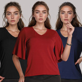 Kit 3 Blusas Feminina