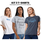 Kit 3 Blusas Femininas