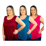 Kit 3 Blusas Femininas