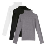 Kit 3 Blusas Femininas