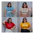Kit 3 Blusas Femininas Plus Size Manga Curta Gola Redonda