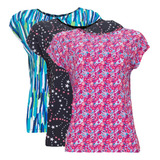 Kit 3 Blusas Liganete