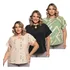 Kit 3 Blusinhas Camiseta Bata Plus Size Verão Tecido Premium