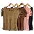 Kit 3 Blusinhas Femininas Suede Todos Os Tamanhos E Cores