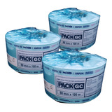 Kit 3 Bobina Papelgrau 8x100 Esterilização Autoclave Alicate