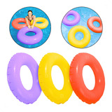 Kit 3 Boias Grande De 76cm Circular Piscina Praia Adulto