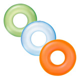 Kit 3 Boias Infláveis Neon 76 Cm Piscina Praia Ou Decoração