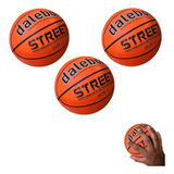 Kit 3 Bola Basquete Street Diversão Infantil Mirim Pequena