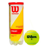 Kit 3 Bolas De Tênis Wilson
