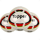Kit 3 Bolas Futebol Topper Campo