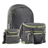 Kit 3 Bolsas Natura Mamãe E Bebê