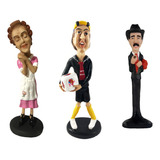 Kit 3 Bonecos Girafales