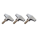 Kit 3 Borboleta Macho 6mm X 15mm Supreme 11 1 Cromada