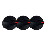 Kit 3 Botao Ar Painel Gol Parati Saveiro Bola G2 95 96 A 99