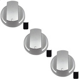 Kit 3 Botão Do Forno Electrolux Oe8mx Oe7mx Og8mx Original