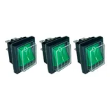 Kit 3 Botoes Verdes