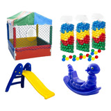 Kit 3 Brinquedos Parque Legais Infantil
