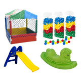 Kit 3 Brinquedos Parque Legais Infantil