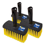 Kit 3 Broxa Retangular Pintura Pedreiro 17x8cm 1199 02 Tigre