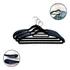 Kit 3 Cabide De Veludo C/ Ombreira Adulto Roupas Ultrafino