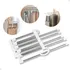 Kit 3 Cabide Mágico De Calças Com 5 Varetas Otimiza Espaço