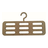 Kit 3 Cabides Organizador Porta Laços Mdf 9 Espaços Lacinho