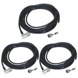 Kit 3 Cabo Coaxial 5m Rg58