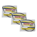 Kit 3 Cabos Soretto Cb 300 R Embreagem Acelerador A B