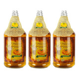Kit 3 Cachaça Artesanal De Banana A Mineirinha   1 Litro